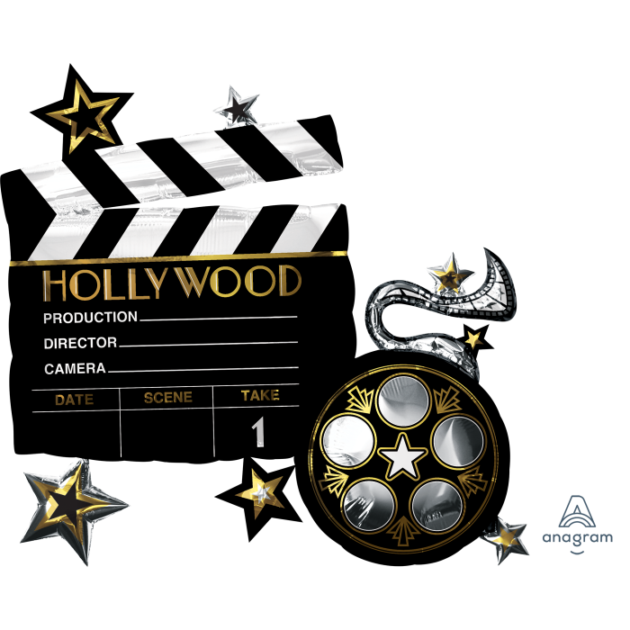30" Hollywood Clapboard foil