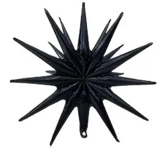22" Siamese Starburst 3D Foil Star with 22 Star Points (Choose Color)