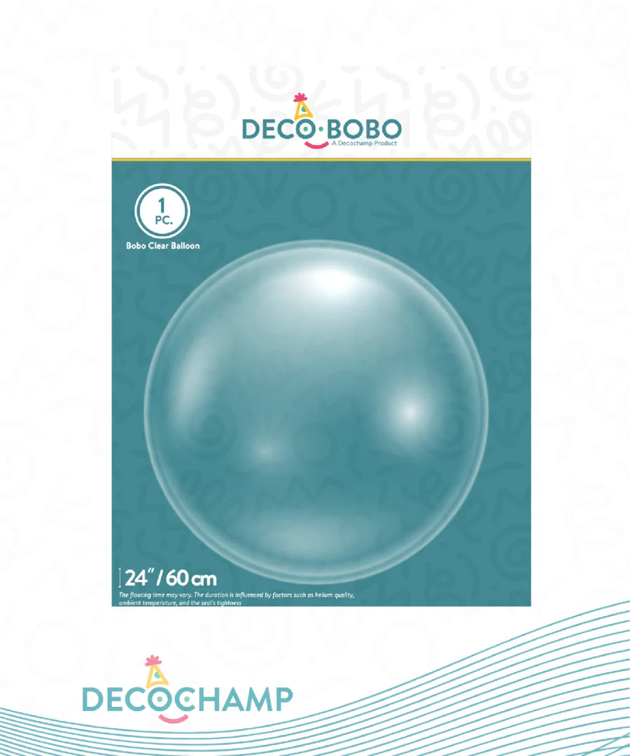 DecoBobo - DECOCHAMP -Clear Bubble (Choose Size)