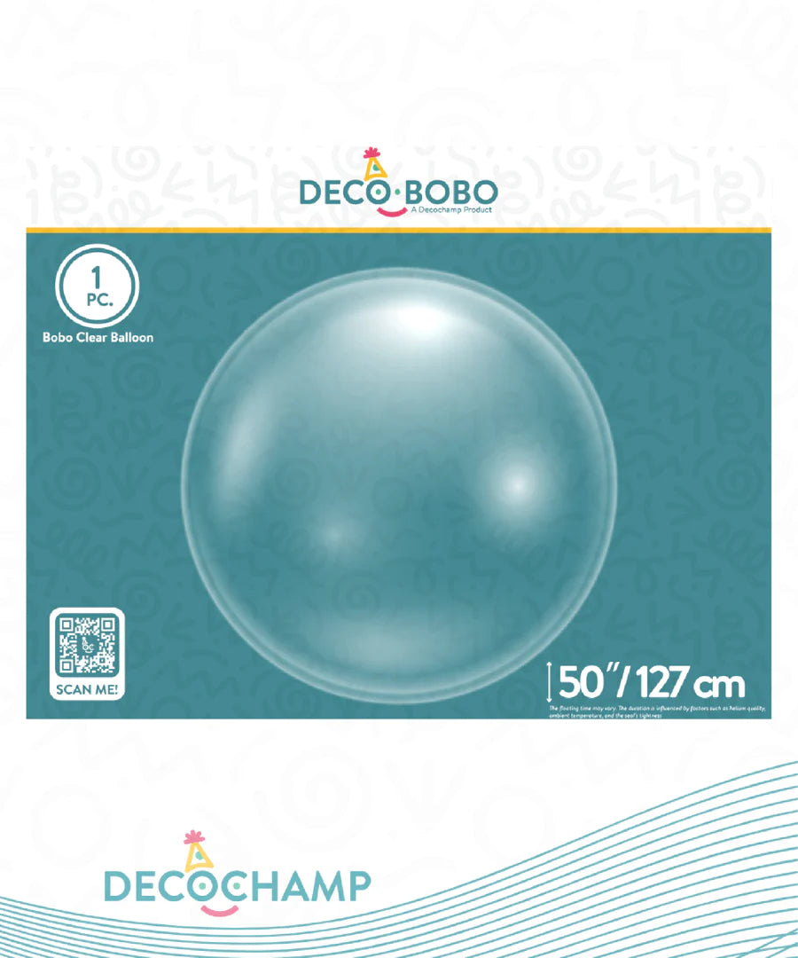 DecoBobo - DECOCHAMP -Clear Bubble (Choose Size)
