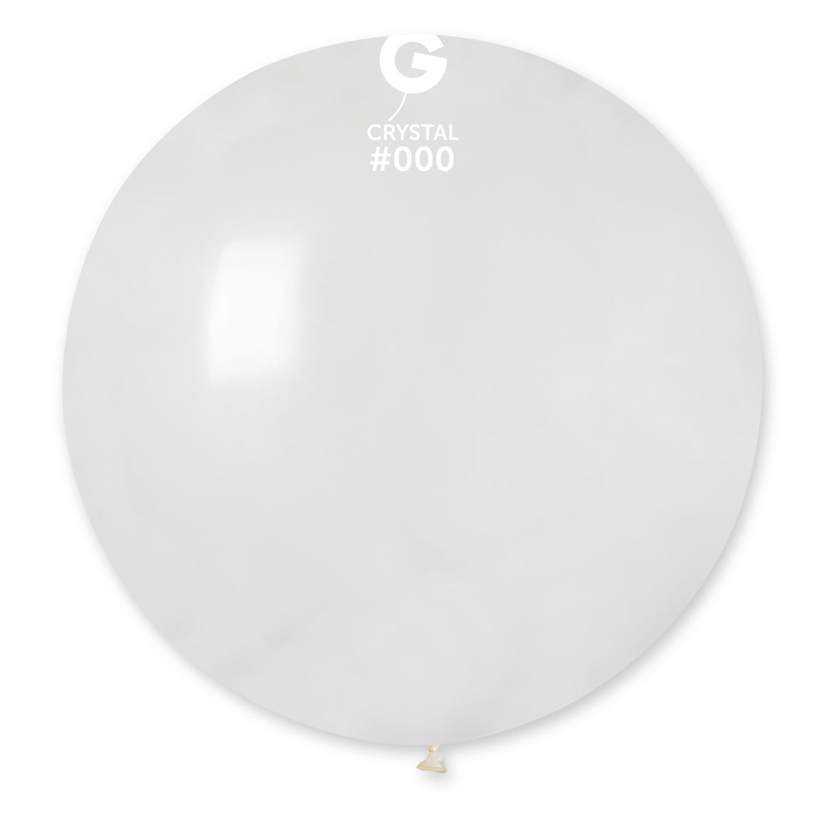 Crystal Balloon Clear #000 - 31 in. (x1)
