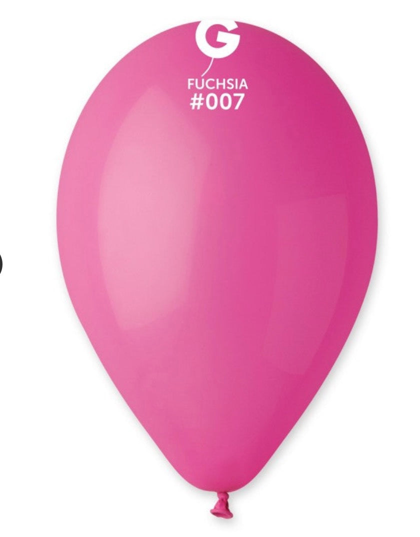 Solid Balloon Assorted #080 - 12 in.