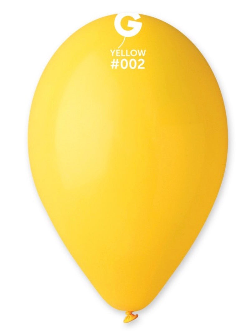 Solid Balloon Assorted #080 - 12 in.