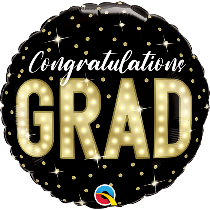 18" Grad Marquee Congratulations
