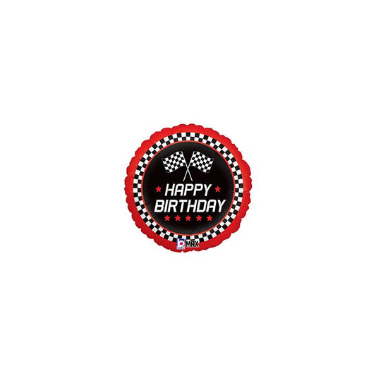 18" Birthday Racing Flags