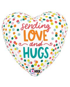 18" Sending Love & Hugs