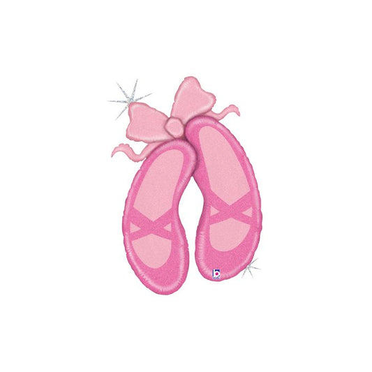 32" PINK BALLERINA SLIPPERS