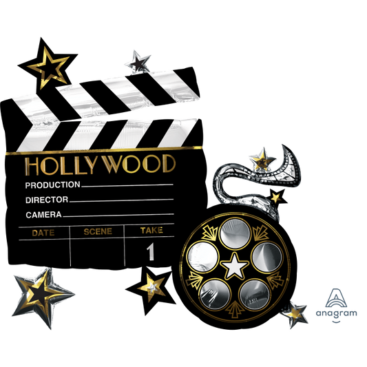 30" Hollywood Clapboard foil