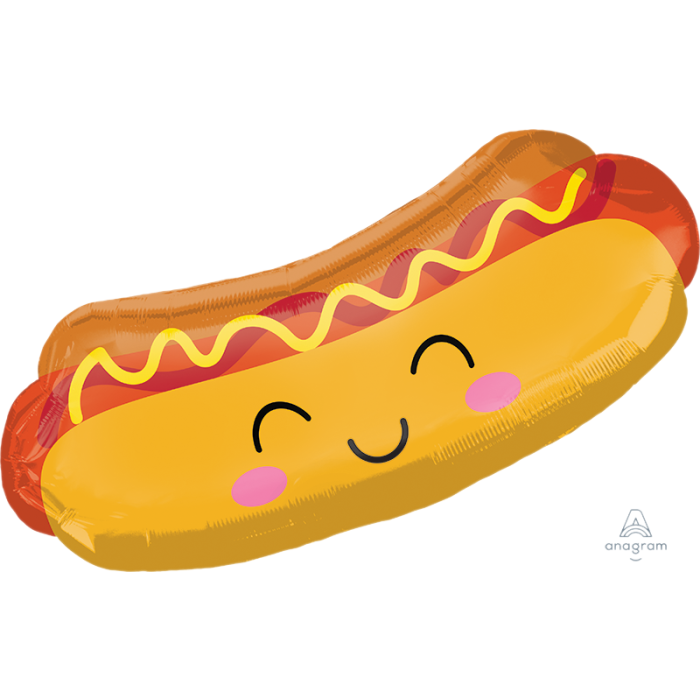 33"Happy Hot Dog