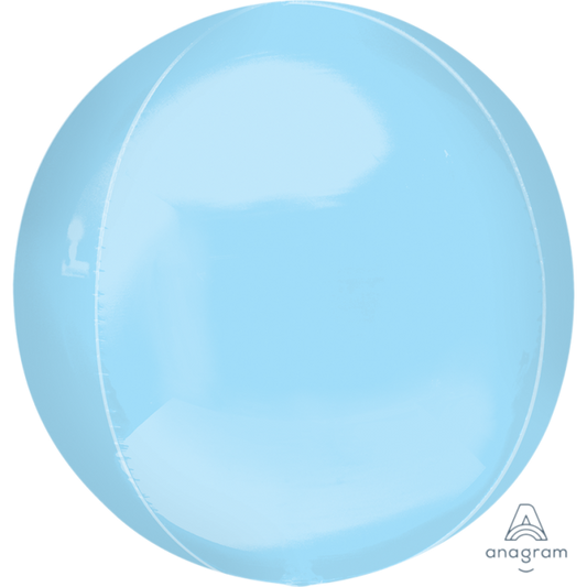 16" Pastel Blue Orbz