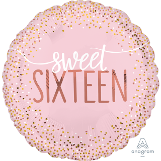 18" SWEET 16 BLUSH
