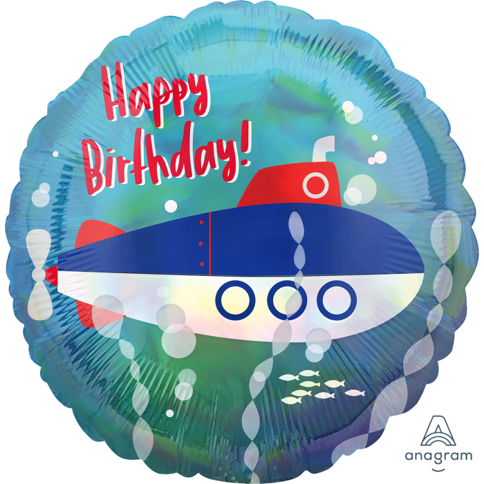 18" Birthday Submarine