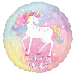 18" Enchanted Unicorn Birthday