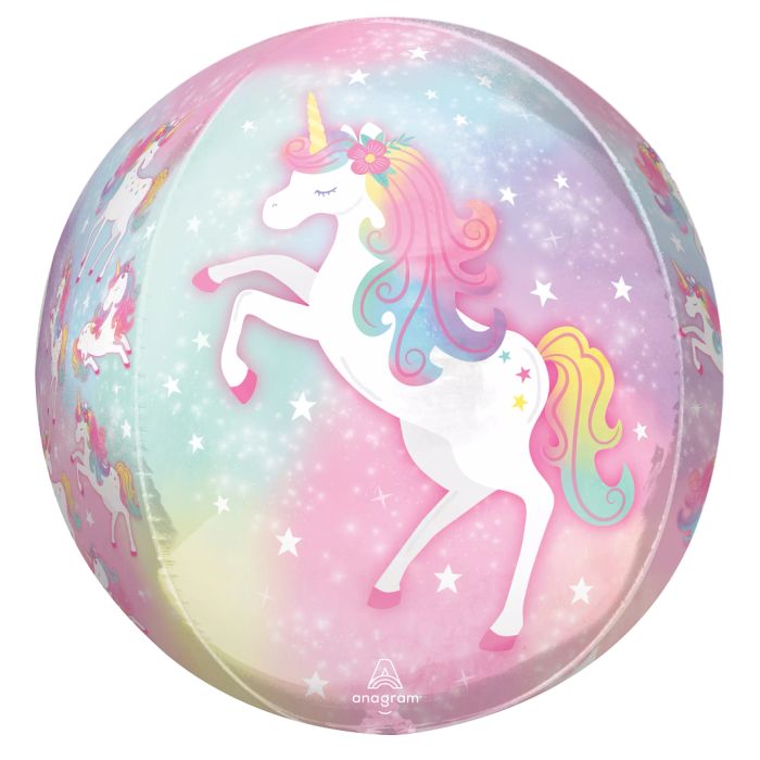 16" Enchanted Unicorn Orbz