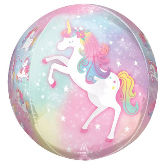 16" Enchanted Unicorn Orbz