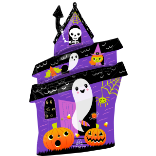 32" Halloween Haunted House