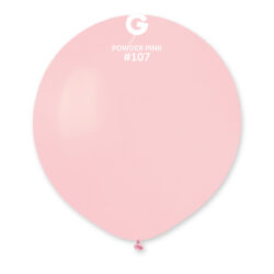 Solid Balloon Powder Pink #107 - 19 in.