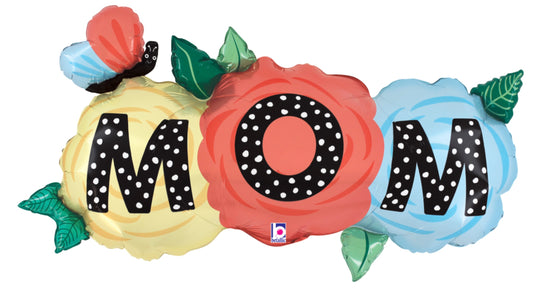 41" Mom Floral Marquee