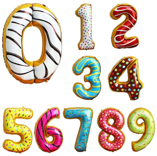 28" Donut Numbers (Choose option)