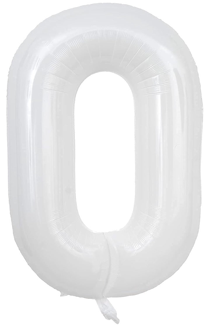 32" White Number (Choose your number below)