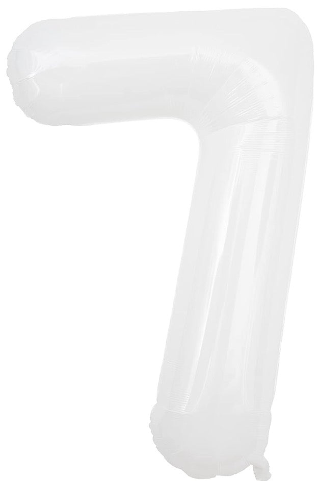32" White Number (Choose your number below)