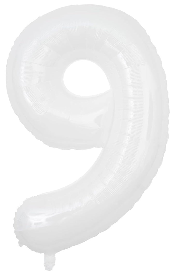 32" White Number (Choose your number below)