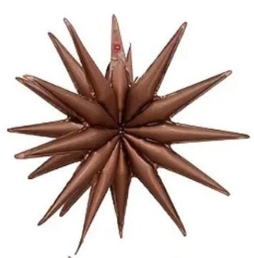 22" Siamese Starburst 3D Foil Star with 22 Star Points (Choose Color)