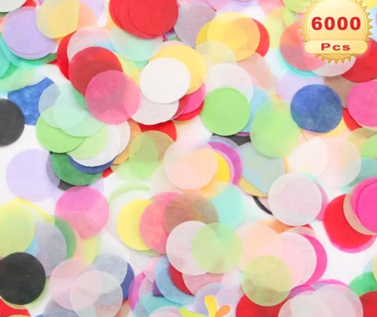 60 G Tissue Paper Confetti Bag (Choose Color)