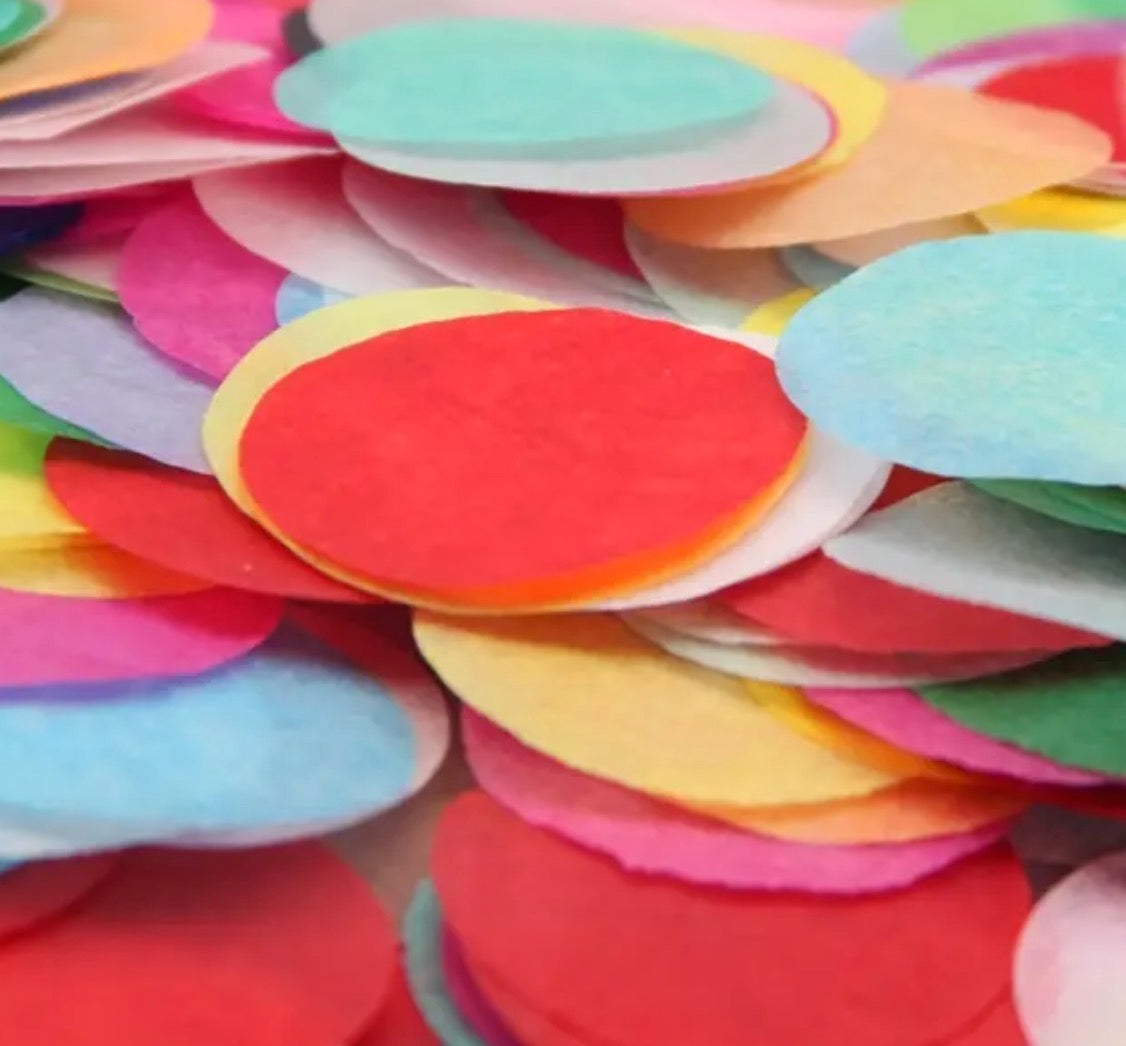 60 G Tissue Paper Confetti Bag (Choose Color)