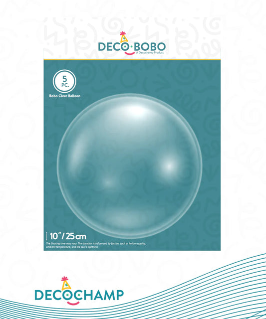 DecoBobo - DECOCHAMP -Clear Bubble (Choose Size)