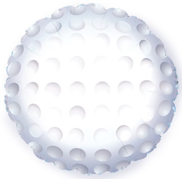 Golf Ball Foil Balloon 18 in.