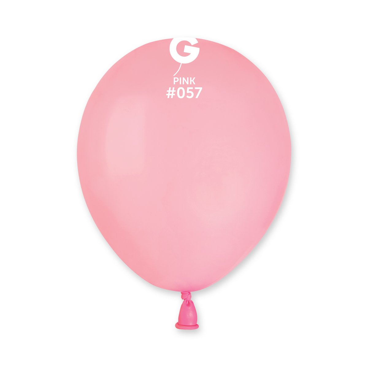 Solid Balloon Pink #057 - 5 in.