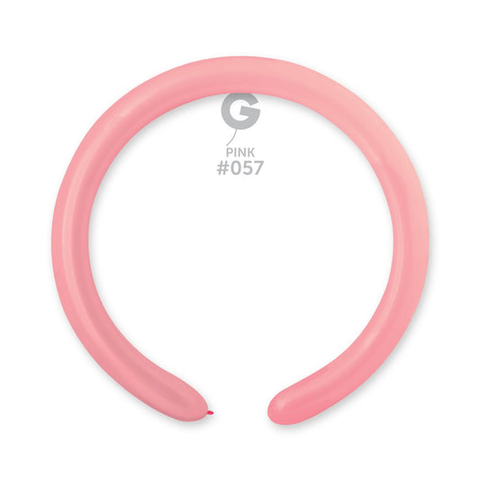 Solid Balloon Pink #057 2 in.