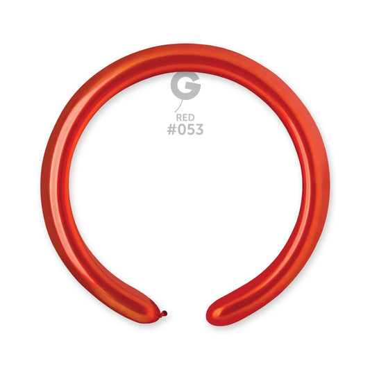 Metallic Balloon Red #053 2 in.