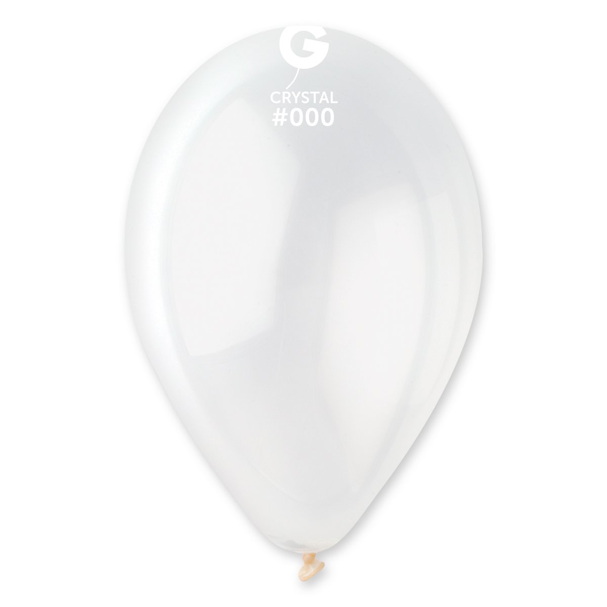 Crystal Balloon Clear #000 - 12 in.