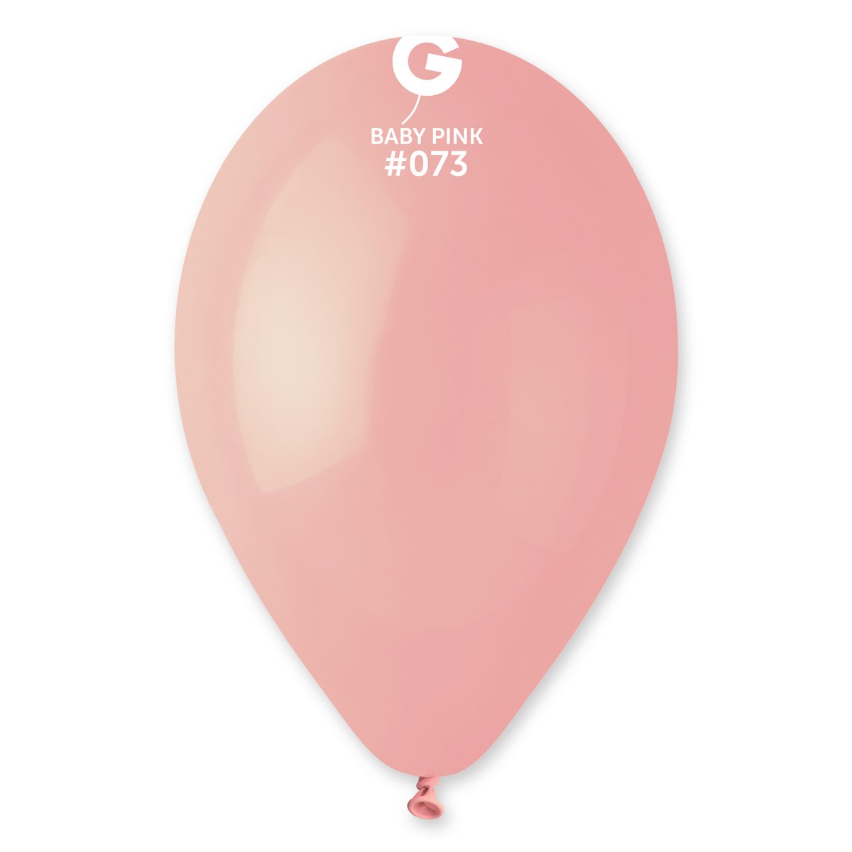 Solid Balloon Baby Pink #073 - 12 in.