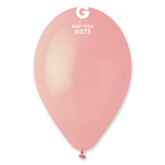 Solid Balloon Baby Pink #073 - 12 in.