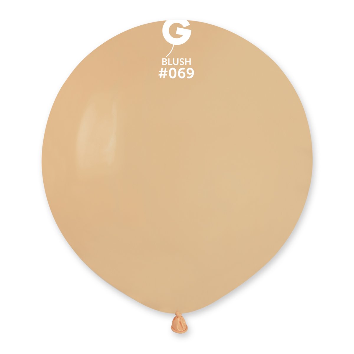 Solid Balloon Blush #069 19 in.