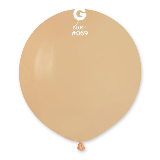 Solid Balloon Blush #069 19 in.