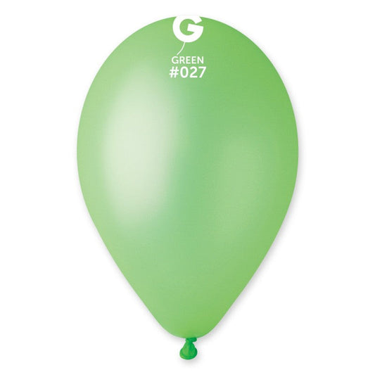Neon Balloon Green #027 12 in.
