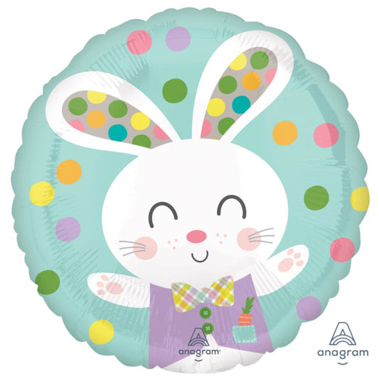 18" Spotted Bunny  Pkg