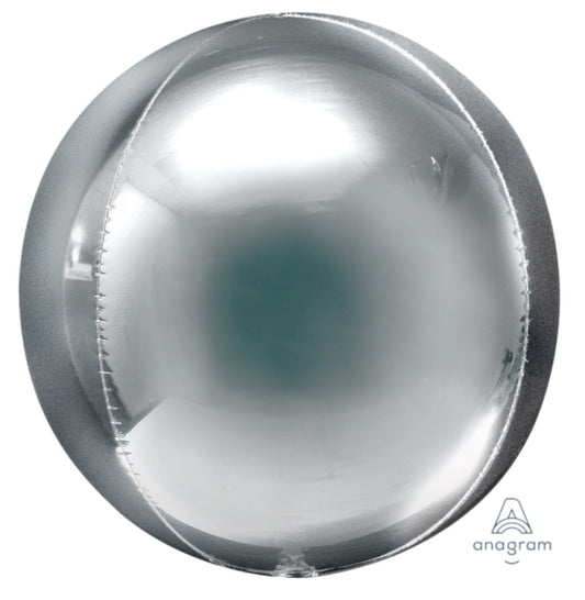21" Silver Jumbo Orbz
