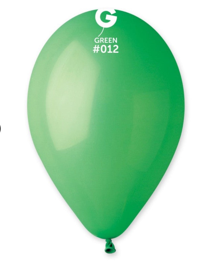 Solid Balloon Assorted #080 - 12 in.