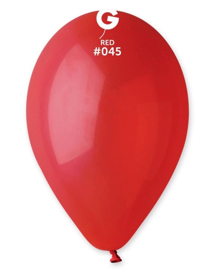 Solid Balloon Assorted #080 - 12 in.
