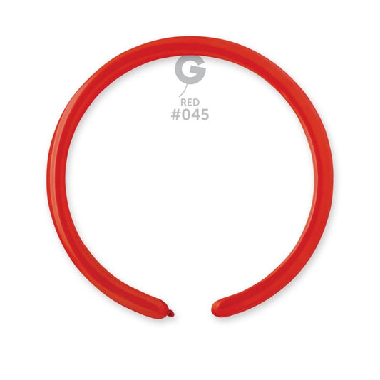 Solid Balloon Red 1 in.