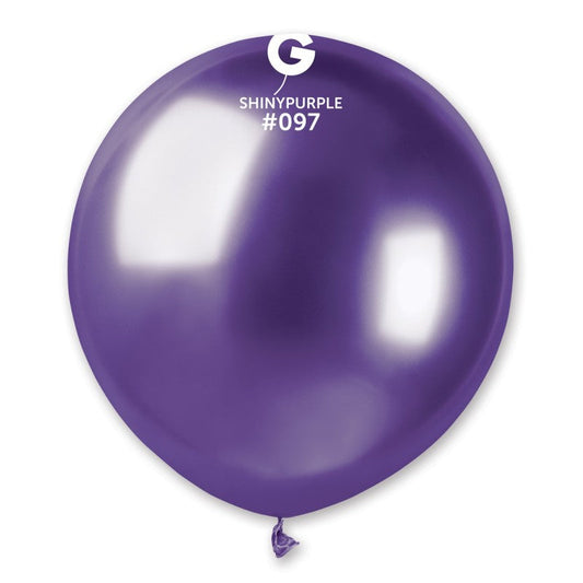 Shiny Purple #097 Balloon 19 in.