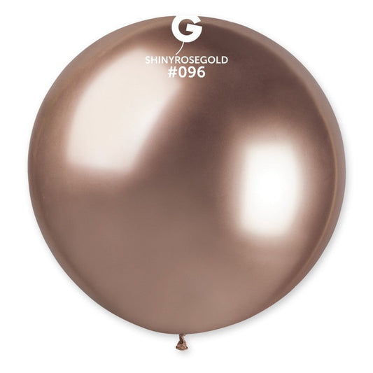Shiny Rose Gold #096 Balloon 31 in.